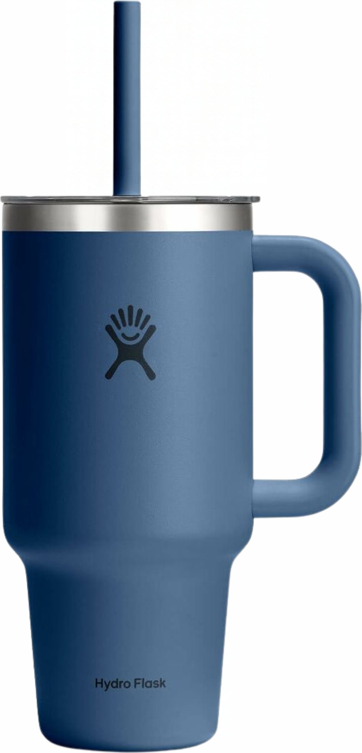 Travel Tumbler Thermobecher mit Griff und Strohhalm 946 ml, Harbor Blue
