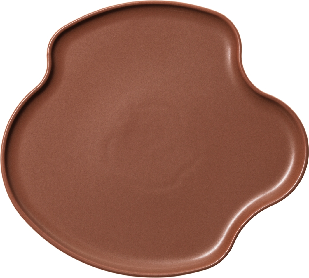 Badezimmerablagen Aalto Dekotablett 25 Cm, Braun
