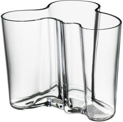 Glasvasen Aalto Vase 12 Cm Transparent