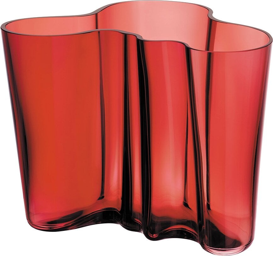 Aalto Vase 16 cm cranberry