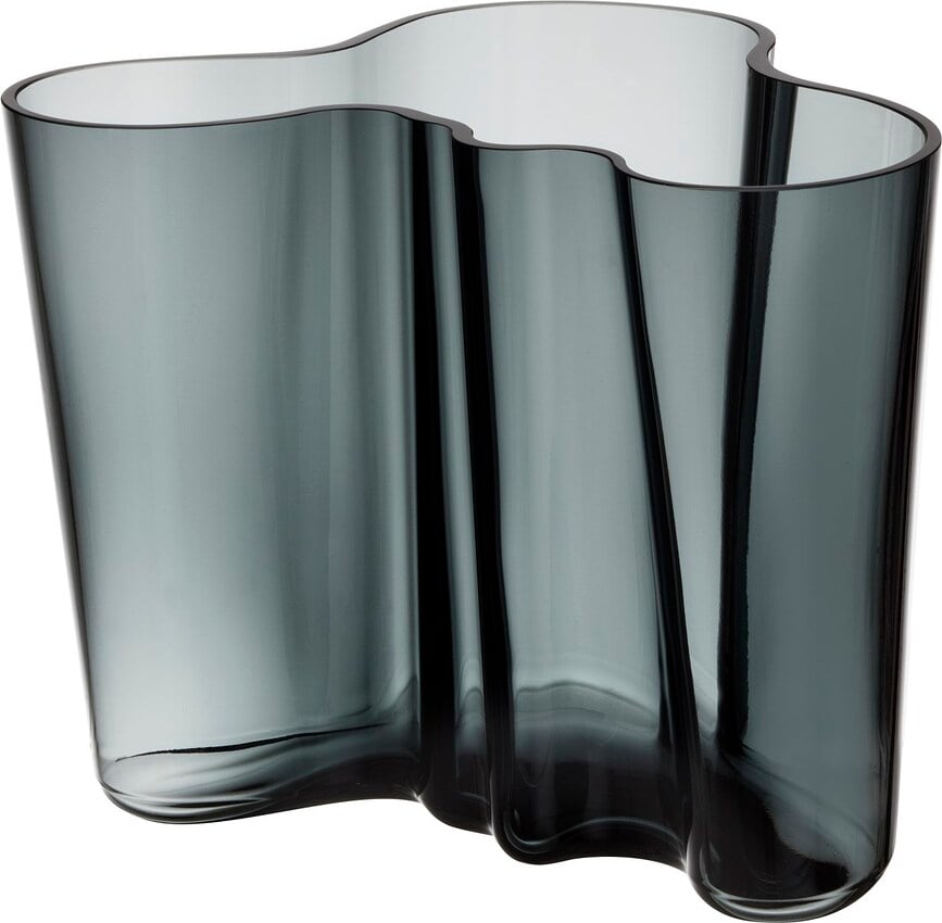 Aalto Vase 16 cm dunkelgrau