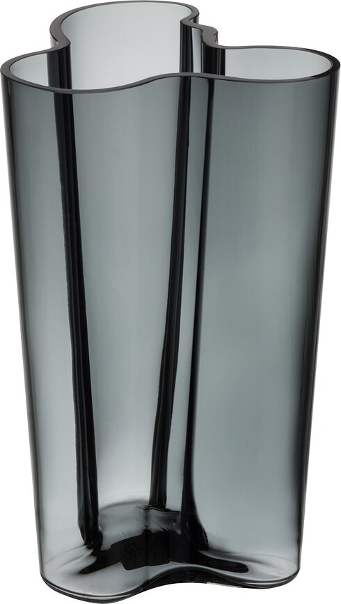 Aalto Vase 25 cm dunkelgrau