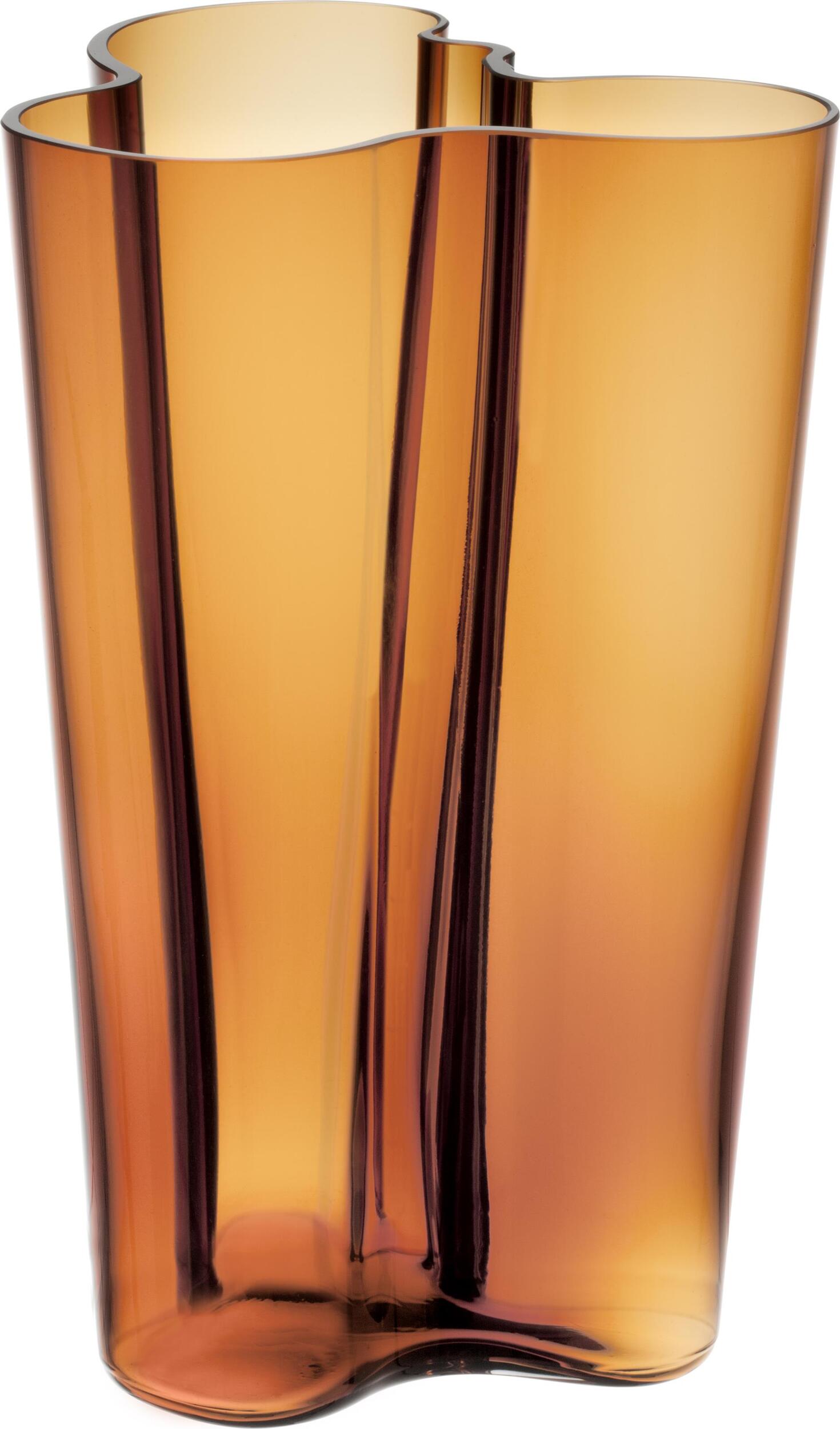 Aalto Vase 25 cm kupferfarben