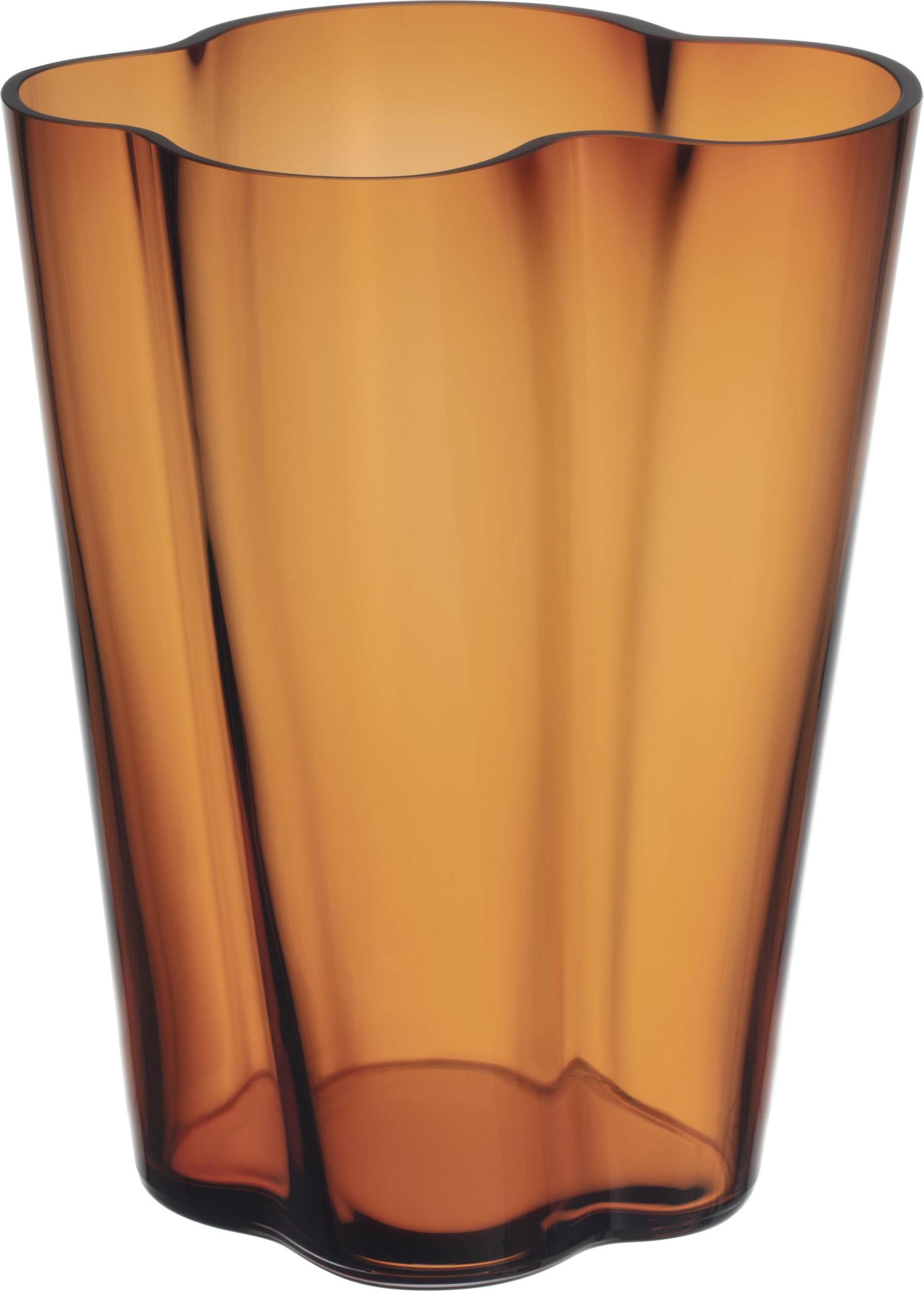 Aalto Vase 27 cm kupferfarben