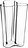 Aalto Vase large, 25 cm, transparent