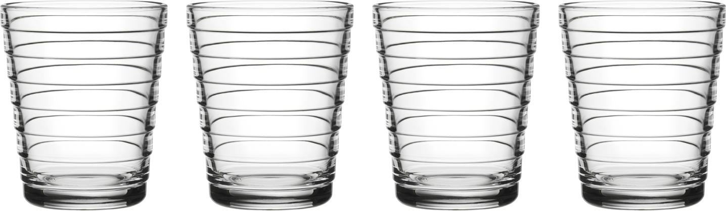 Aino Aalto Gläser transparent 4 St.