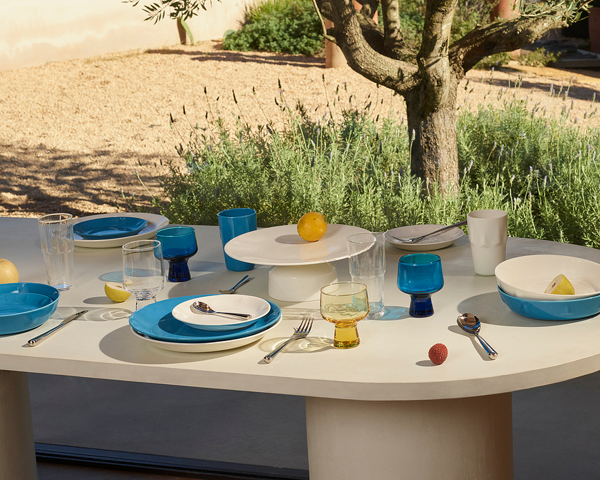 Assiette à déjeuner Solare 18 cm, blanc