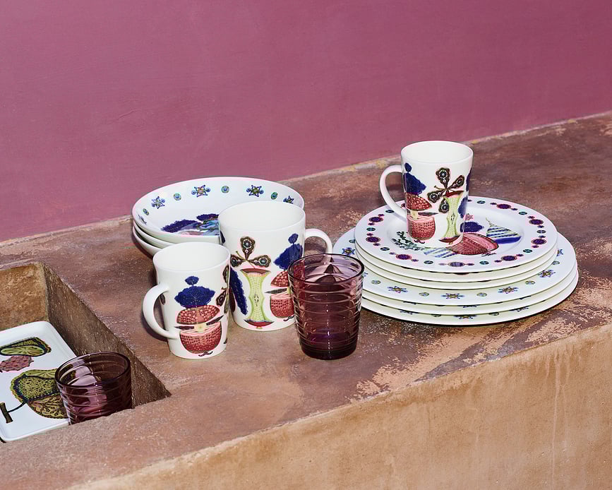 Assiette à déjeuner Taika Sato 22 cm