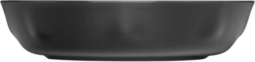 Assiette creuse Solare 22 cm, gris foncé