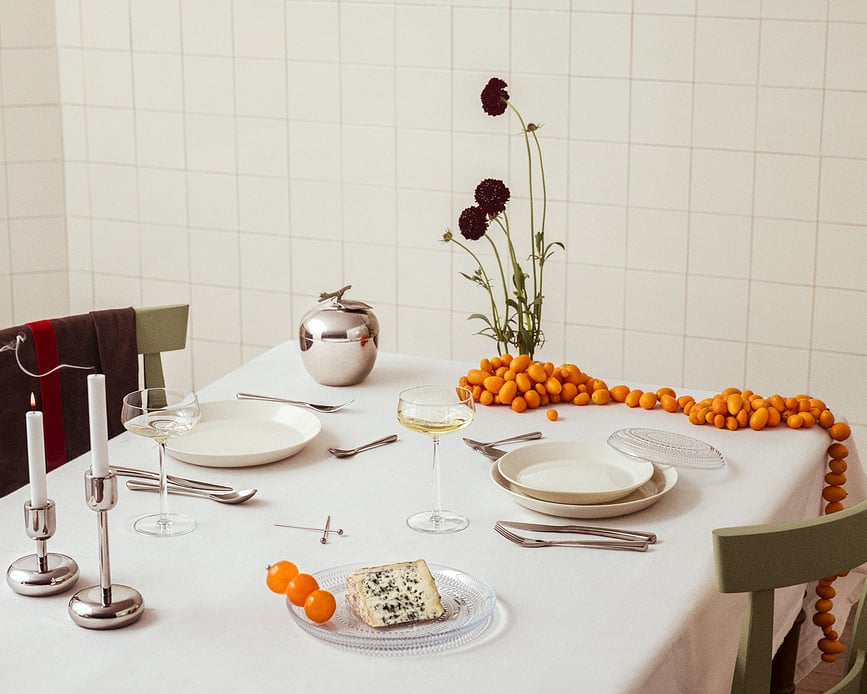 Assiette Teema 19 cm, blanche