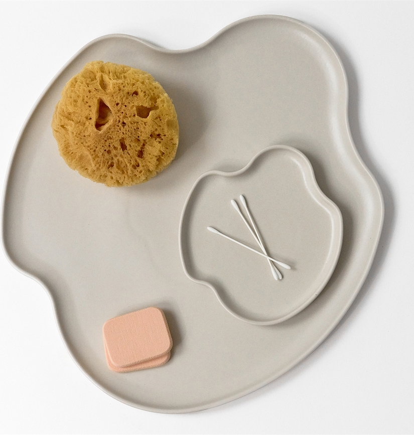 Bandeja decorativa Aalto 35 cm, arena