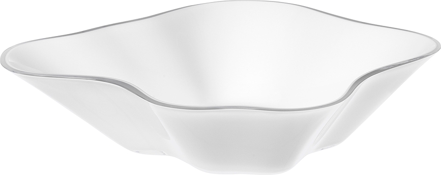 Bol décoratif Aalto 27,9 x 7,5 cm, blanc