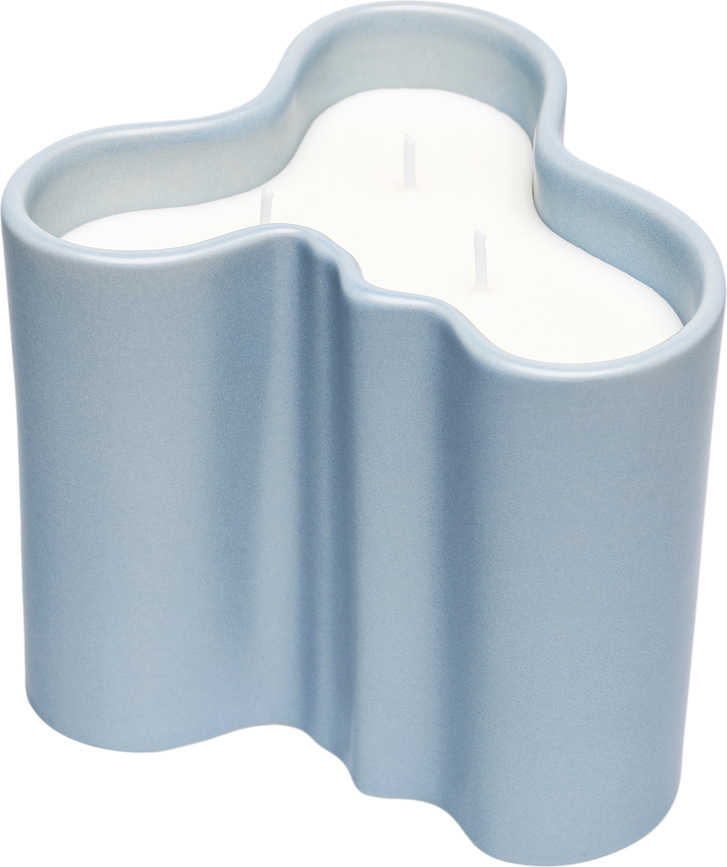 Bougie parfumée Aalto 11 cm, bleu clair