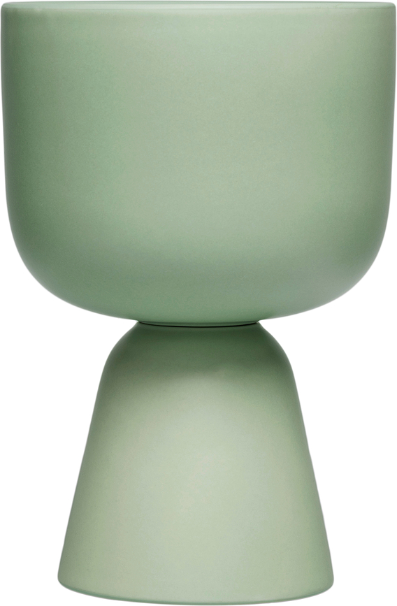 Cache-pot Nappula 23 x 15,5 cm, vert mat
