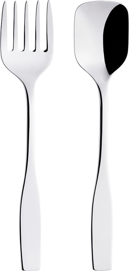 Couverts de service Citterio 98 en acier poli miroir, 2 pièces