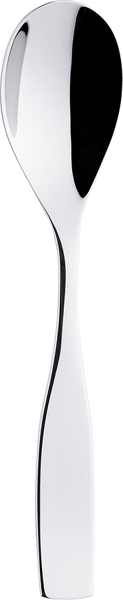 Cuillère à dessert Citterio 98, acier poli miroir