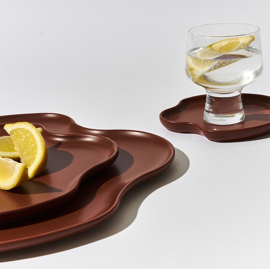 Dekorativni pladenj Aalto 15 cm, peščen
