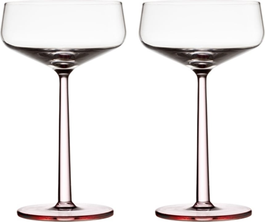 Essence Cocktailgläser 310 ml, transparent-rosa, 2 St.