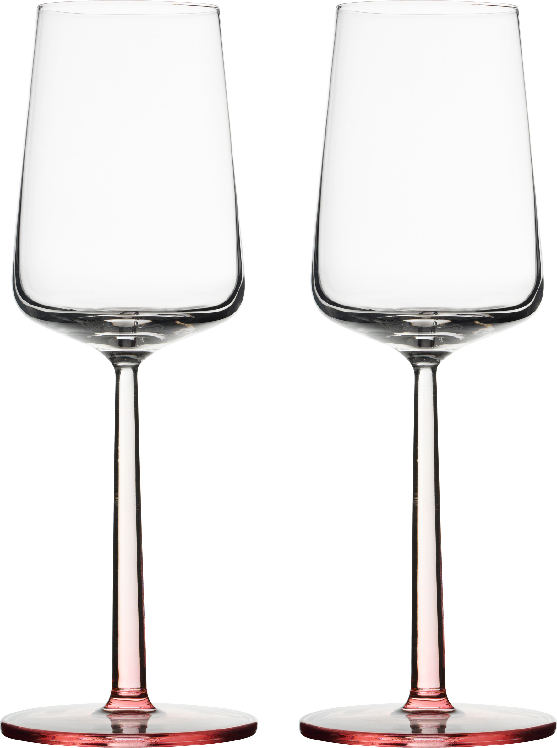 Essence Weißweingläser 330 ml, transparent-rosa, 2 St.