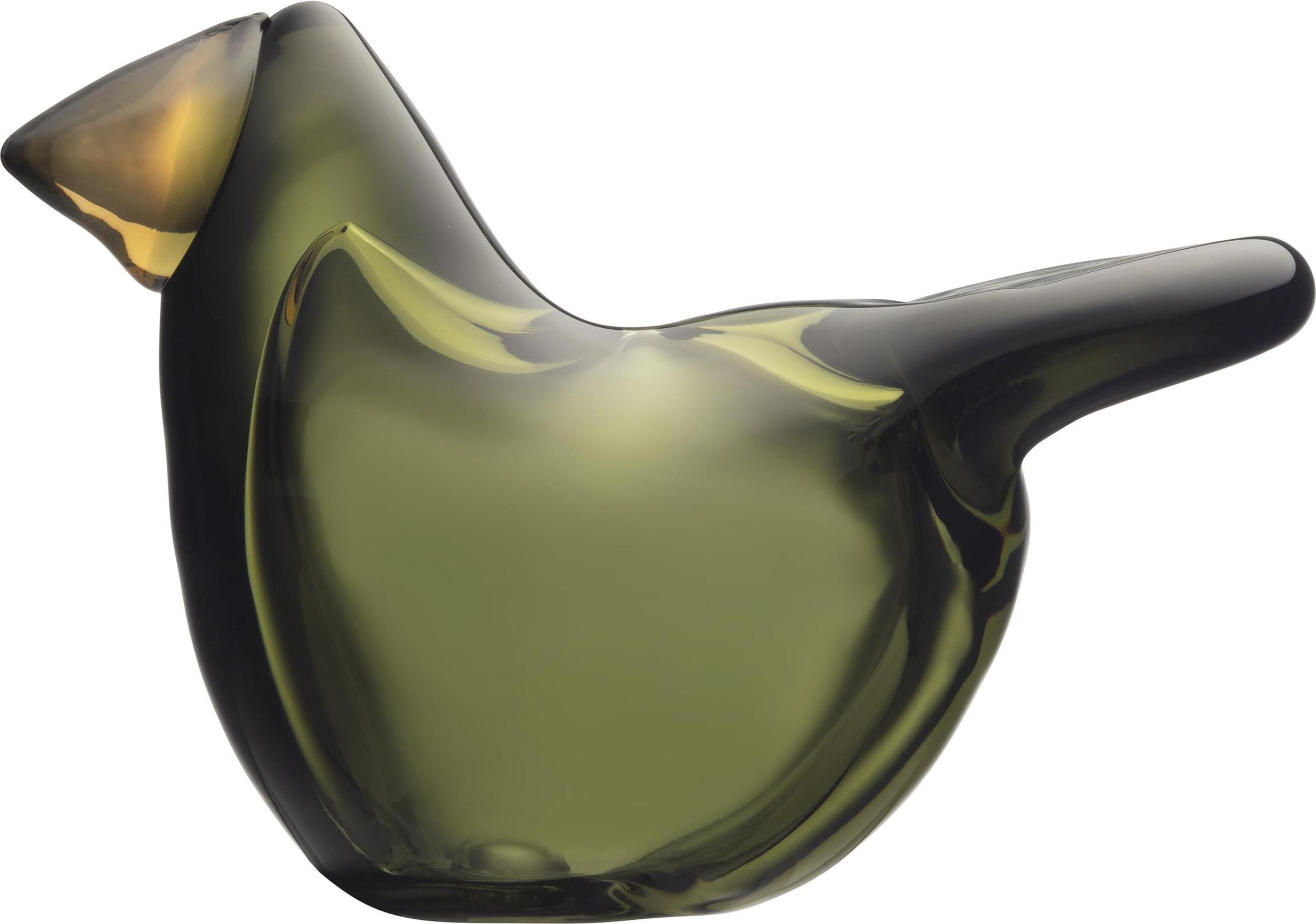 Flycatcher Dekoration grün aus Glas