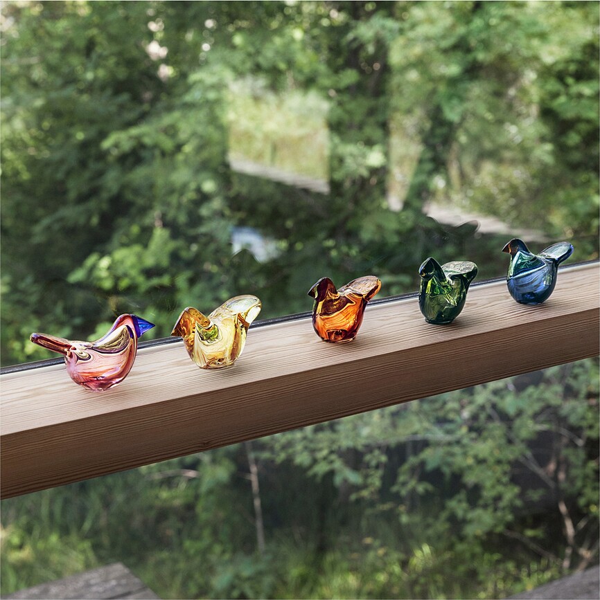 Flycatcher Διακοσμητικό, πράσινο, γυάλινο