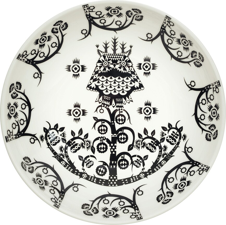 Globok krožnik Taika 20 cm, črn II