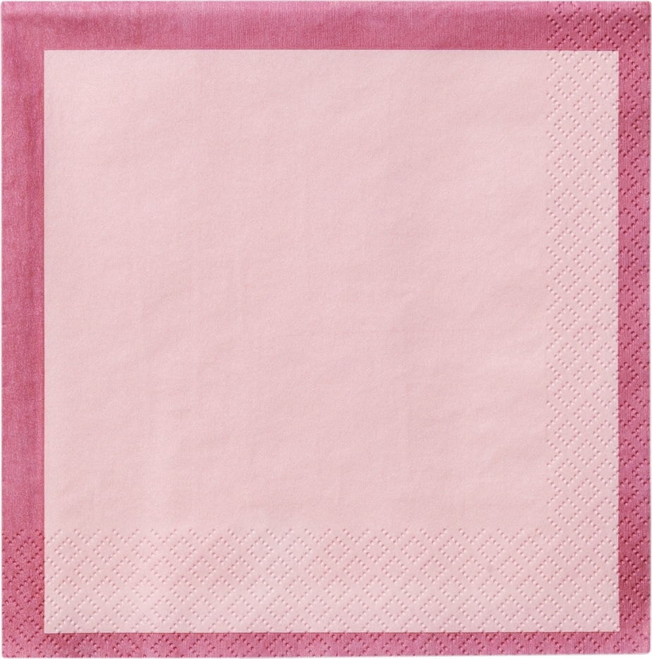 Iittala Papierservietten 33 x 33 cm, rosa