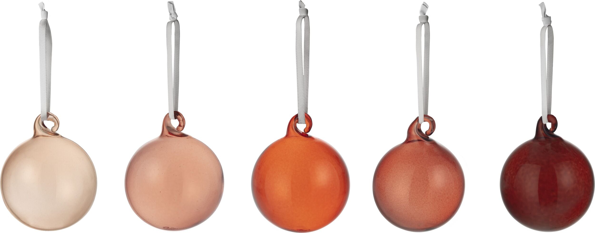 Iittala Weihnachtskugeln 4 cm rot 5 St.