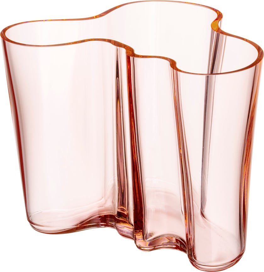 Jarrón Aalto 16 cm, rosa claro