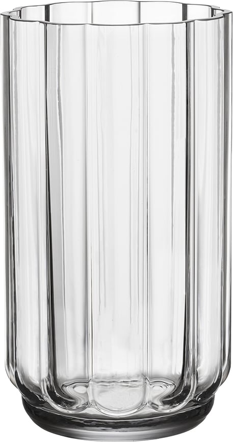 Jarrón Play 18 cm, transparente