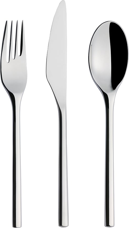 Juego de cubiertos de postre Artik de acero pulido, 12 piezas