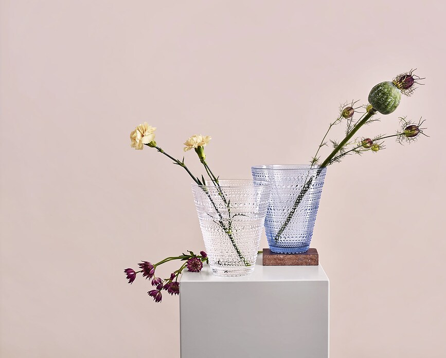 Kastehelmi Βάζο, 15 cm, γκρι