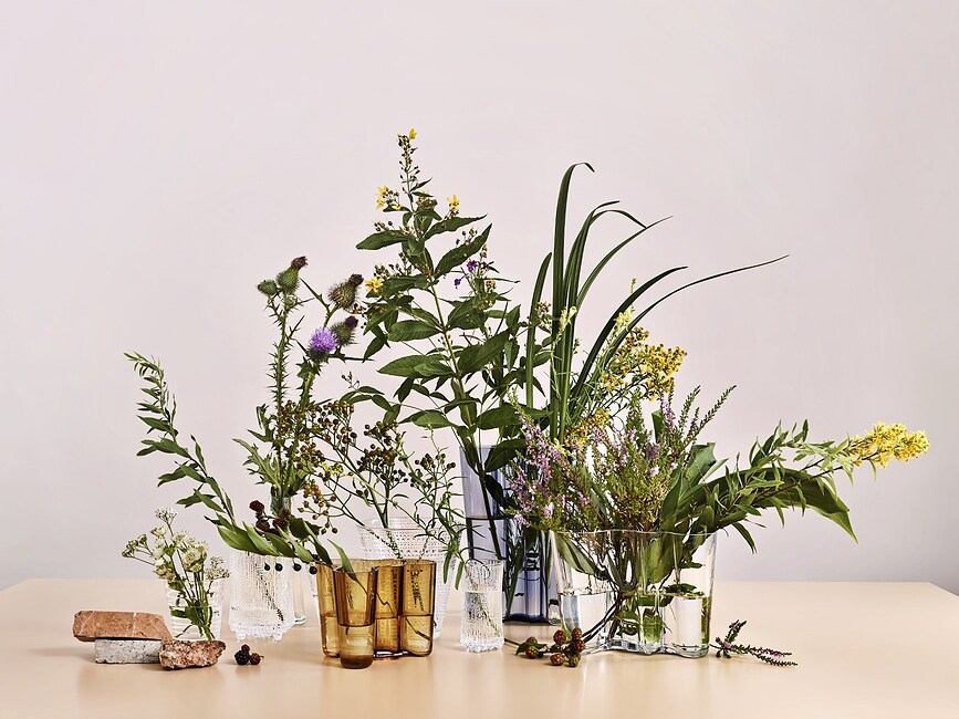 Kastehelmi Βάζο, 15 cm, γκρι