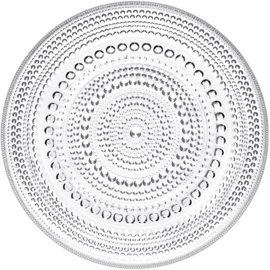 Dessertteller Kastehelmi Flacher Teller 17 Cm Clear