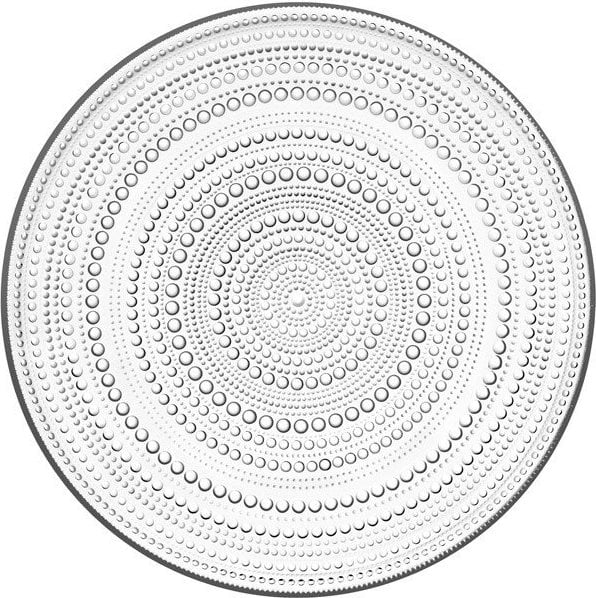Kastehelmi Flacher Teller 31 cm clear