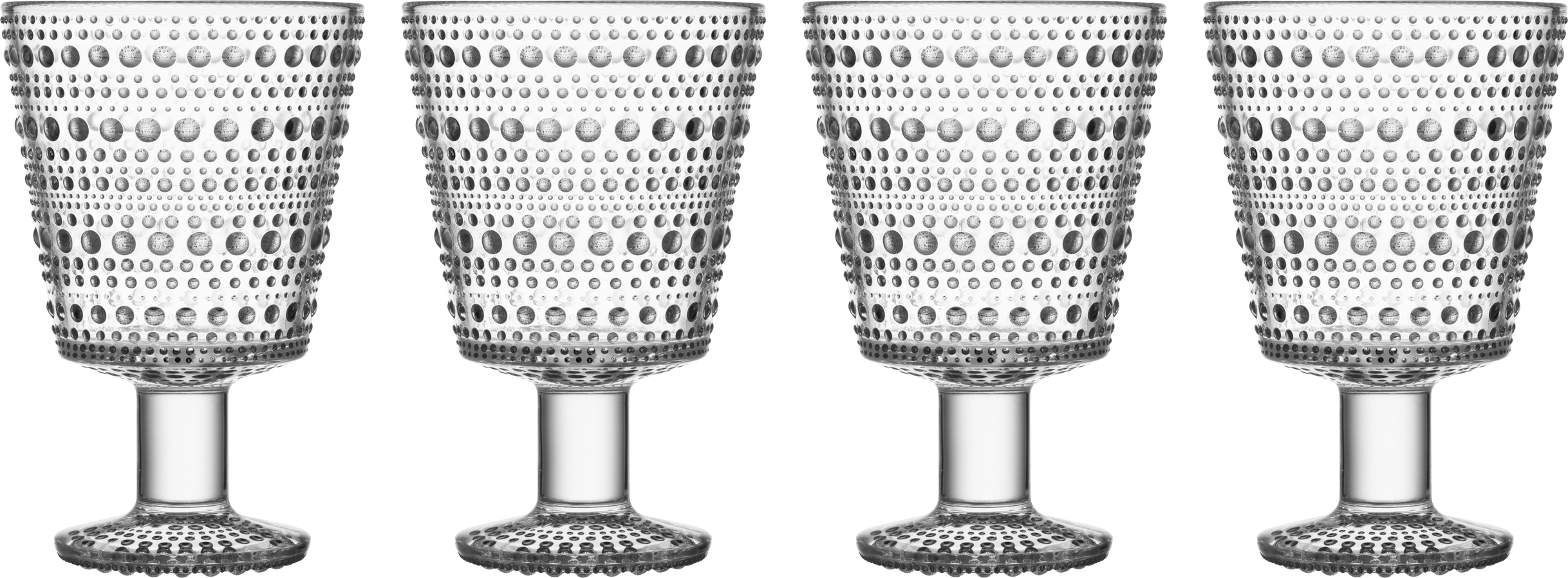 Eisschalen Kastehelmi Pokale 260 Ml Transparent 4 St.
