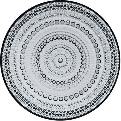 Kastehelmi Teller flach 17 cm, grau