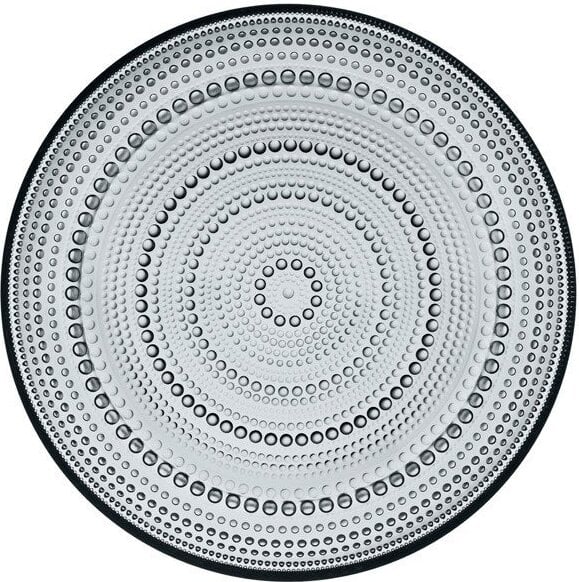 Kastehelmi Teller flach 24 cm, grau