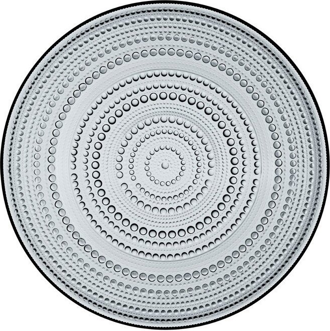Kastehelmi Teller flach 31 cm, grau