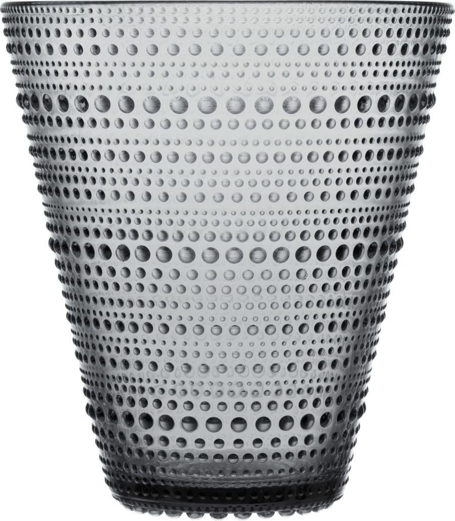 Kastehelmi Vase 15 cm grau