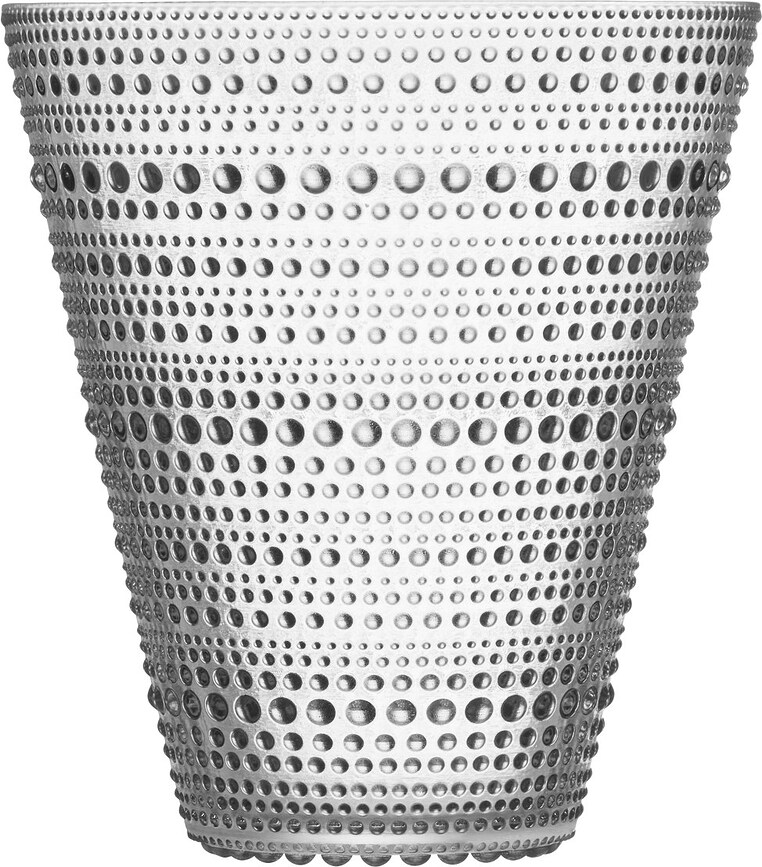 Kastehelmi Vase 15 cm transparent