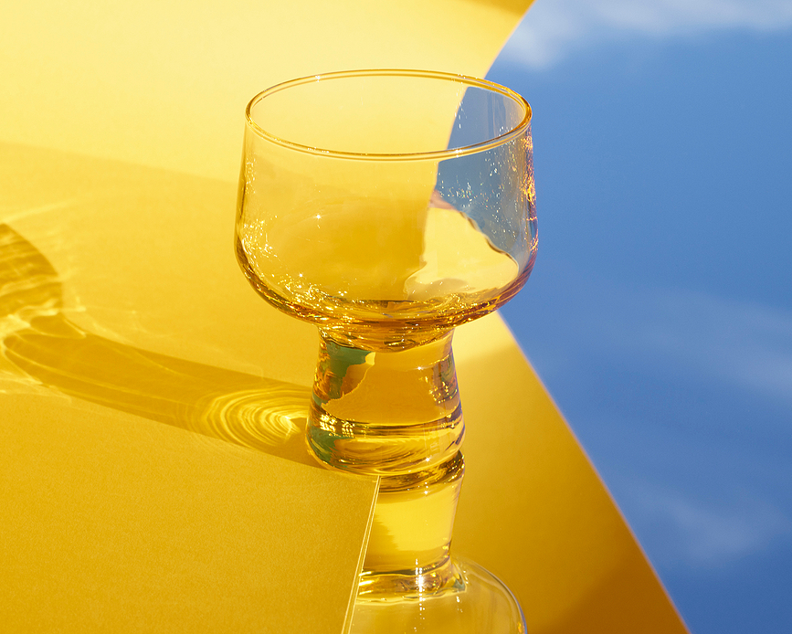 Kozarci za vino Solare 290 ml, rjavi, 2 kos