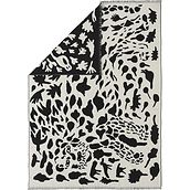 Koc Oiva Toikka Cheetah 130 x 180 cm czarno-biały