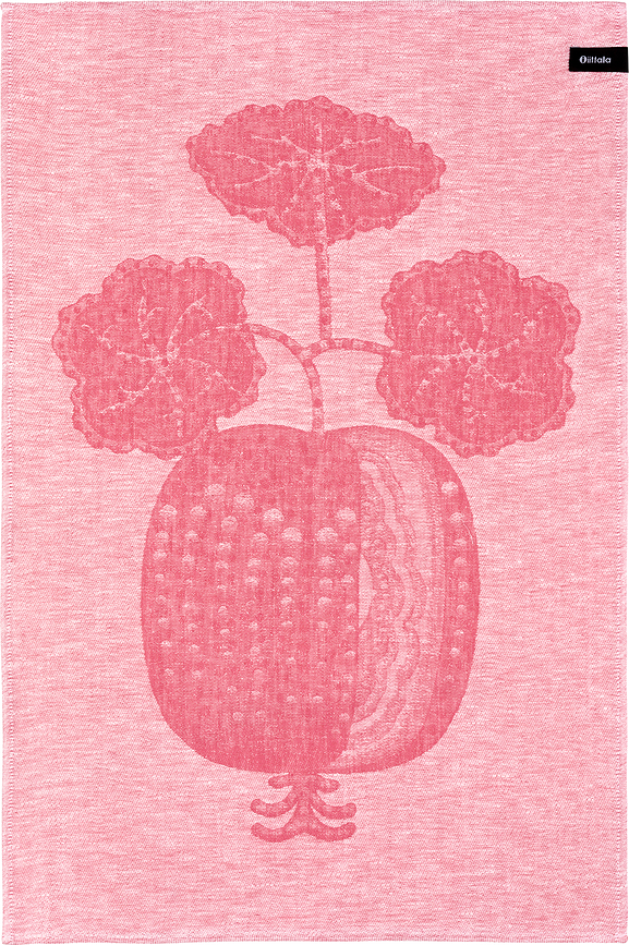 Köksduk Taika Sato 47 x 70 cm, rosa