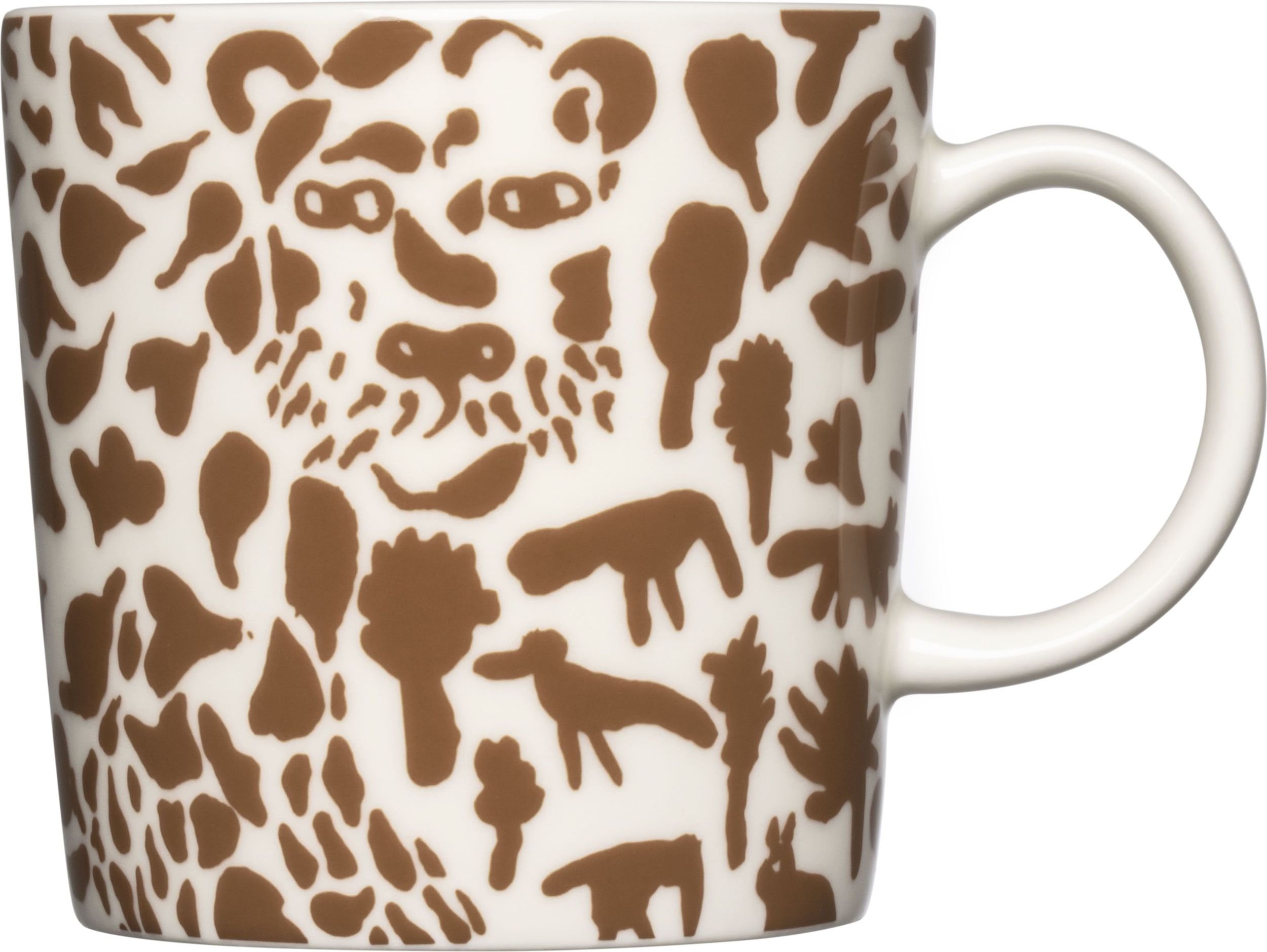 Kubek Oiva Toikka Cheetah 300 ml brązowy
