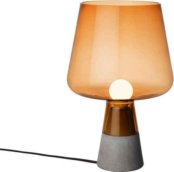 Lampe Leimu 38 x 25 cm appelsin