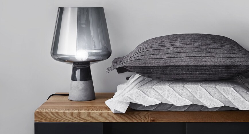 Leimu Svetilka, 24 x 16 cm, siva