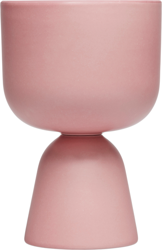 Macetero Nappula 19 x 12,5 cm, rosa mate