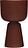 Nappula Plant pot 15,5 cm high brown