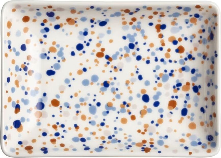 Oiva Toikka Helle Δίσκος Διακοσμητικός, καφέ-μπλε